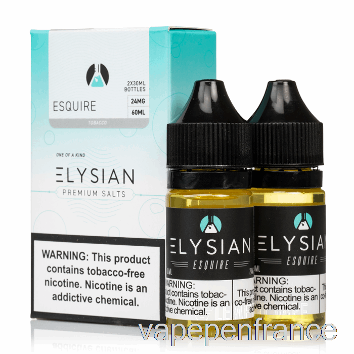 Esquire - Sels élyséens - Stylo Vape 60 Ml 48 Mg